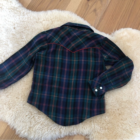 Western children’s plaid shirt - Picture 2 of 6